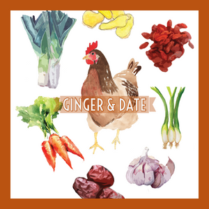 Chicken Bone Broth - Ginger & Date